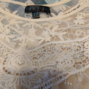 💕 3 for 12 lace shawl 2x